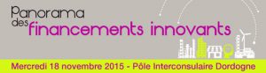 Panorama des financements innovants  18  novembre 2015